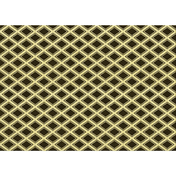 Ahgly Company Indoor Rectangle Patterned Midnight Gray Area Rugs, 7' x 9'