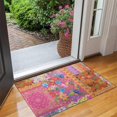thumbnail image 2 of Bright Pioneer Flower Patchwork Door Rugs,Washable Non Slip Door Mats Indoor,Decorative Door Mats,Entry Mat Indoor for Entrance,Bedroom,Kitchen,Bathroom,17"x30", 2 of 6