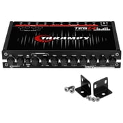 Taramps TEQ 7.4 Stereo 7-band Graphic Equalizer Car Audio Rca Input/Output, Auxiliary Gain, Fader Control 2 Input Channel 3 Output Channel, Blue LED Sound Equalizer