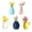 5 Pack, variant on 8 Pcs Refrigerator Magnets - Cute Mini Ceramic Vase Fridge Magnets with Artificial Flowers, Funny Tiny Vase Magnet for Fridge Decorative, Office, Kitchen, Locker, Whiteboard