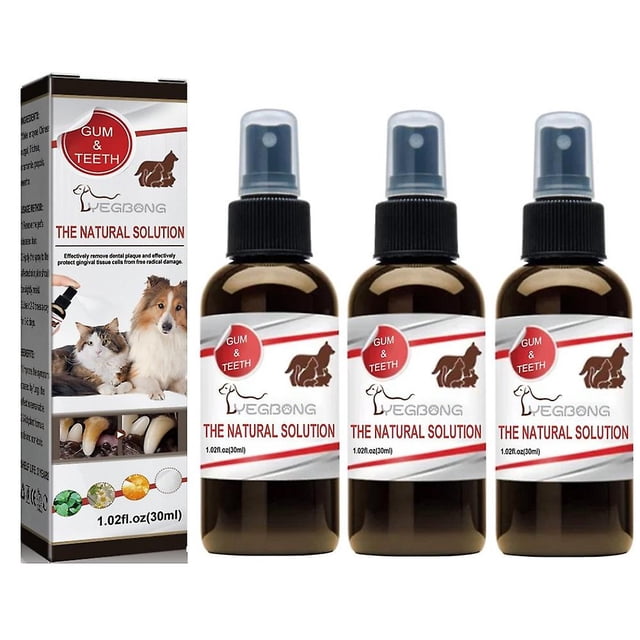 1-3pcs Pet Tooth Cleaning Spray Oral Cleanse Dogs Cats Teeth Clean Deodorant Stain Removal Halitosis Cleaning Tool