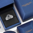 thumbnail image 6 of Gem Stone King 1.41 Cttw Blue Sapphire Engagement Ring for Women | 925 Sterling Silver | Center Stone: 6X4MM | Gemstone Birthstone | Wedding Anniversary Ring | Available in Size 5, 6, 7, 8, 9, 6 of 7