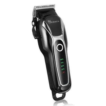 Electric Hair Clipper Shaver Beard Cutter Rehargeble Trimmer Led