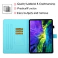 thumbnail image 6 of Allytech iPad Pro 11-inch Case 2020, iPad Pro 11 Case 2018, Slim Fit Smart Cover Auto Sleep Wake Folio Flip Kickstand Shockproof Protection Case Cover for Apple iPad Pro 11-inch, Cute Owl, 6 of 6