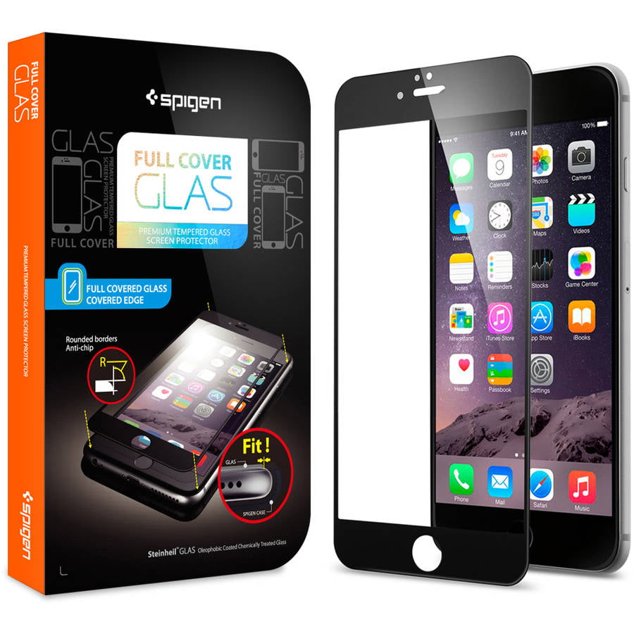 Full Cover Glass Screen Protector for Apple iPhone 6 Plus - Walmart.com