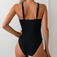 thumbnail image 4 of Traje de baño de una pieza para mujer, traje de baño deportivo ajustado con bloques de color a la moda para mujer, traje de baño de moda playera para mujer, trajes de baño de una pieza para mujer, tra, 4 of 7