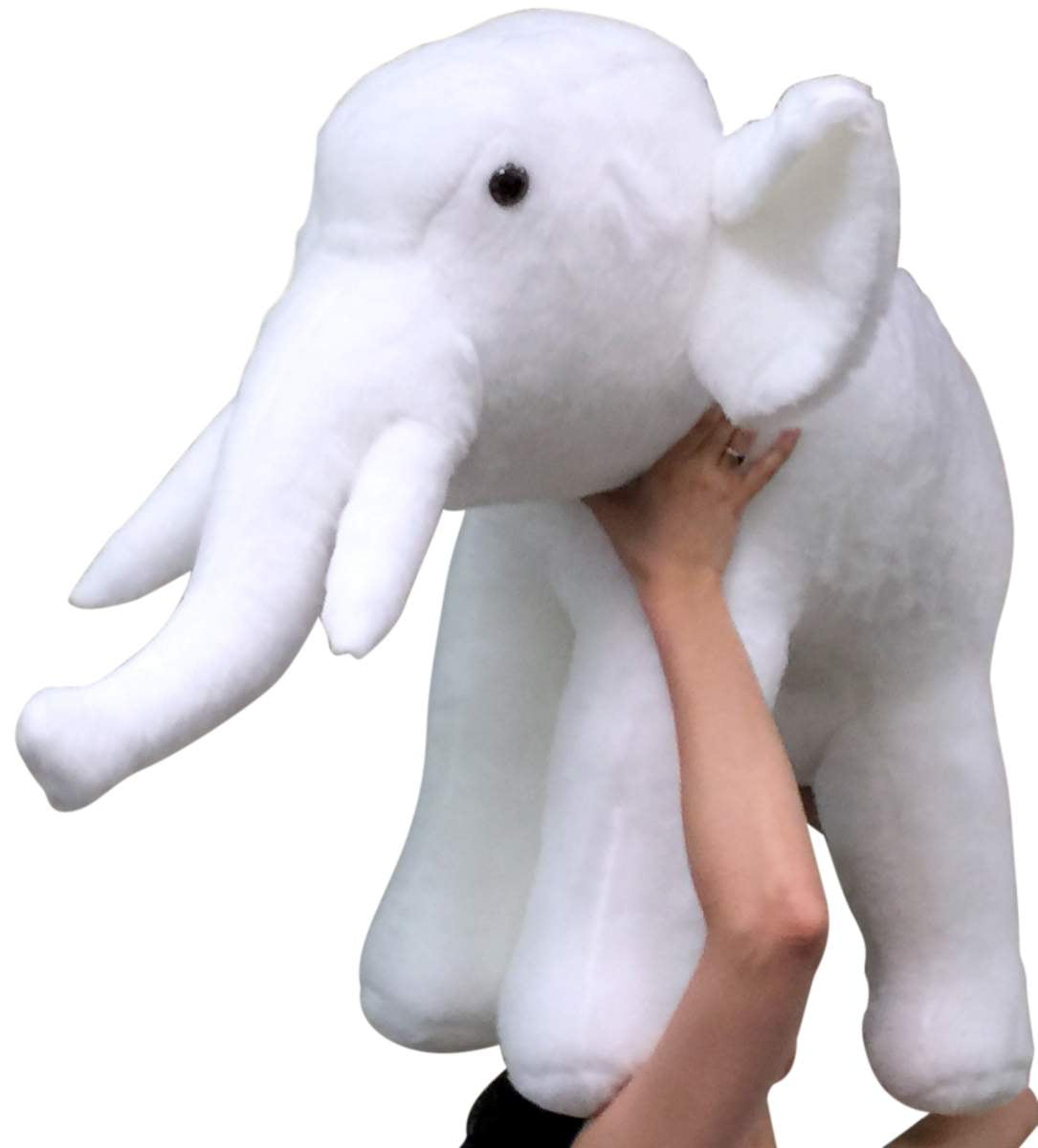 white elephant stuffed animal