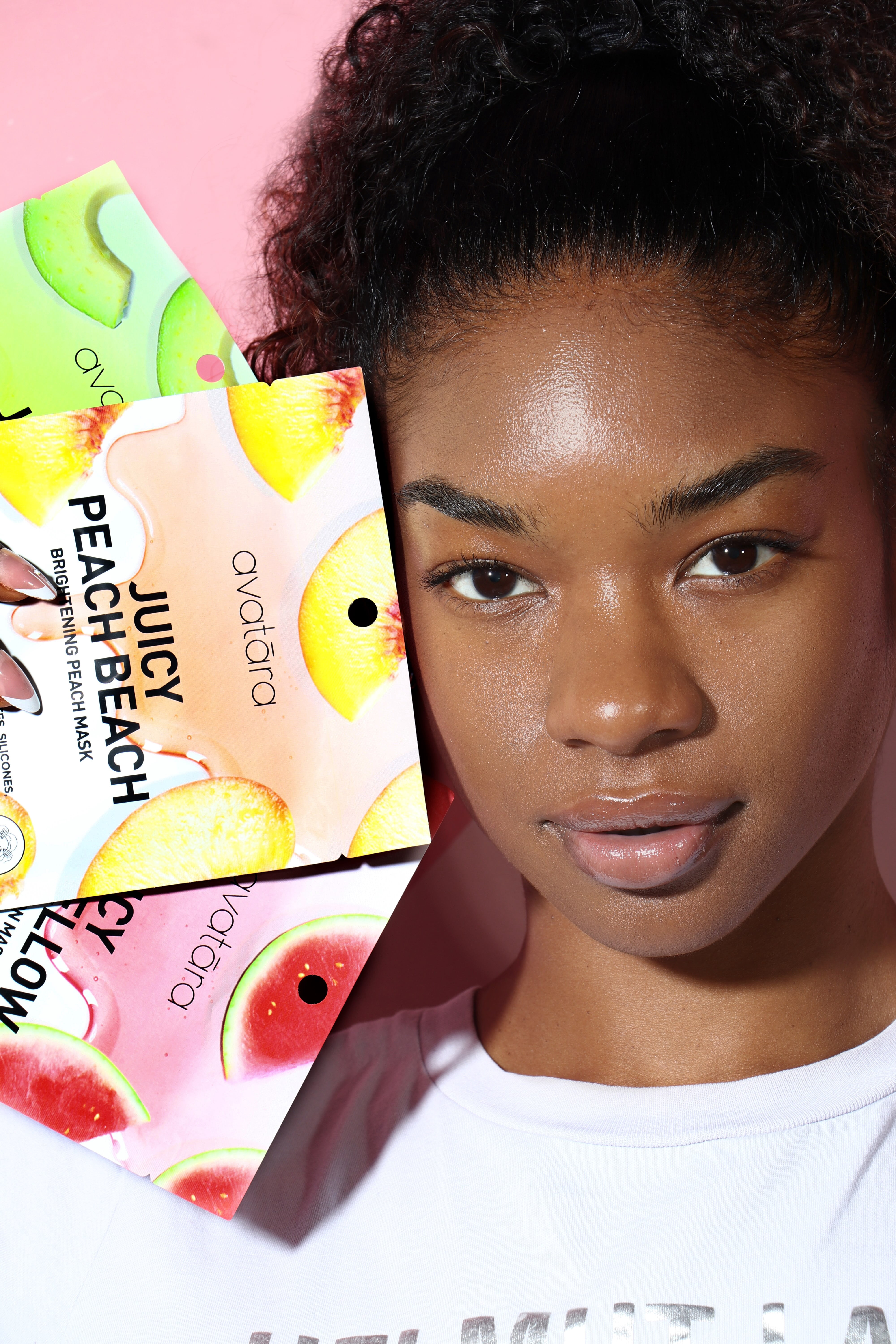 Avatara Juicy Avobravo Soothing Avocado Face Mask 5 PK for All Skin Types, 5 Sheet Masks