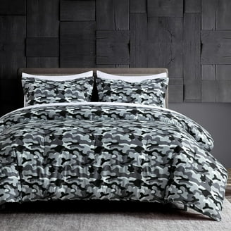 Chezmoi Collection Salem Set Biancheria Letto 3 Pezzi – Motivo Foresta Foglie – Morbida Microfibra – Rosa, Misura Matrimoniale (218x223 Cm) - 2