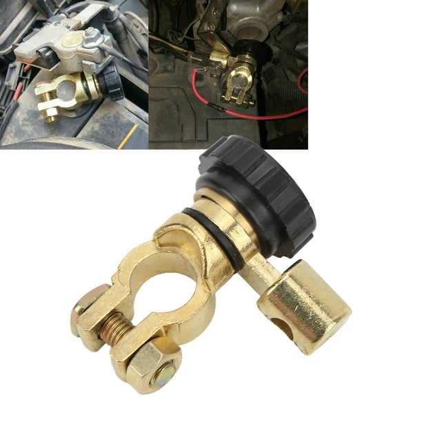 Interruptor Aislador De Batería, Terminal De Enlace De Batería De Automóvil 100A Antideslizamiento Para Automóviles Para ATV Para RV