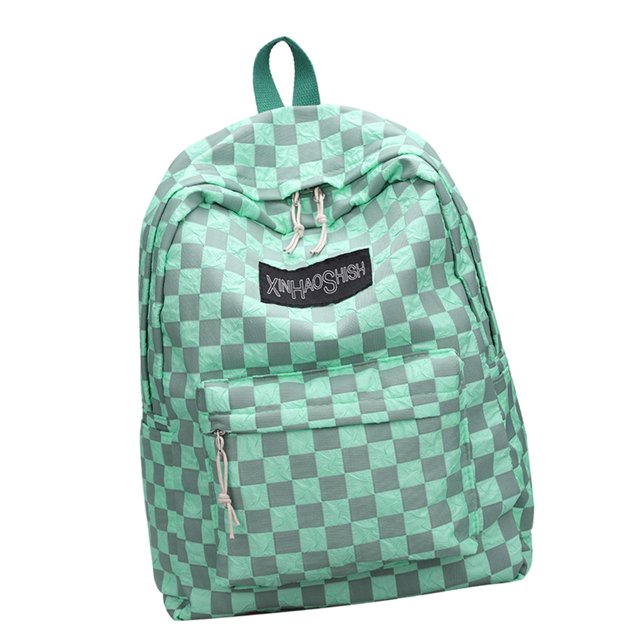 Mochila escolar Mochila informal Bolso divertido Mochila grande para exteriores Bolsa de viaje para niñas Universidad Adolescentes Camping Senderismo , Azul
