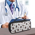 thumbnail image 5 of Jiueut Dachshund Stethoscope Storage Bag Dog Paw Stethoscope Case for Nurse and Doctor Handle Bag with Stethoscope Removable Storage Bags with Zipper Storage Bag Organizer, 5 of 7