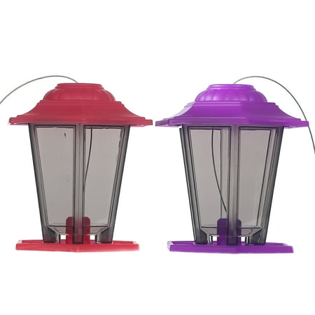 - Audubon NA19971 1.5 Lb Lantern Bird Feeders Assorted Colors