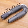 thumbnail image 3 of 1pc Expandable Flexible Universal Kitchen Sink Sewer Drain Pipe Tube S Trap, Bathroom Vanity Sink Drain Plumbing P Trap Tubing, 3 of 4