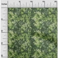 thumbnail image 2 of oneOone Polyester Spandex Green Fabric Abstract Floral Craft Projects Decor Fabric Printed By The Yard 56 Inch Wide, 2 of 5