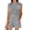 Light Blue, variant on biudgviw 2 Piece Outfits for Women Comfy Cap Sleeve Mock Neck Knit Shirts Baggy Wide Leg Shorts with Pockets Fashion Sets