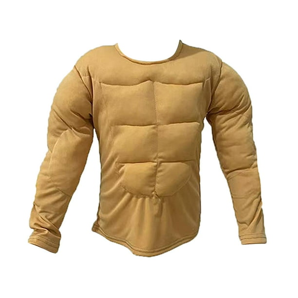 Disfraz de camiseta musculosa para niños, accesorio creativo de Halloween para festivales. S