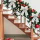 thumbnail image 5 of Adornos Navideños con Lazos, Colgantes con Lazos de Lentejuelas, Adornos para Ventanas y Adornos para Árboles de Navidad., 5 of 7