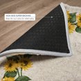 thumbnail image 6 of Addison Rugs Dream Shag Premium Machine Washable Transitional Sunflower Border Yellow Rectangle Rug, 3' x 5', 6 of 8