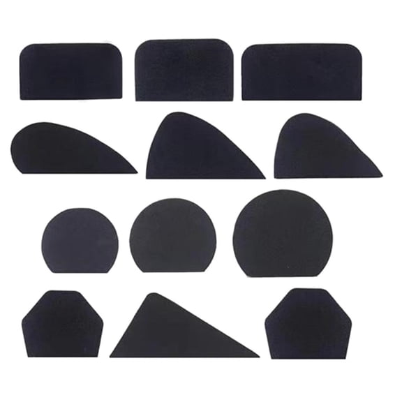 Pottery Mug Handle Molds Set of 12 DIY Cups Handle Making Mold for Clay Ceramic