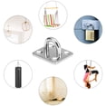 thumbnail image 3 of Ojo 4pcs placas oculares hardware marino marco bucles multifuncional de gancho de montaje, 3 of 7