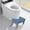 D, variant on Toilet Stool Poop Stool for Squatting Posture, Portable Plastic Potty Stool for Adults & Kids, Non-Slip Bathroom Step with Patented Design, Ergonomic Toilet Stool Squat Adult