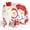 Flowering Red, variant on Ceramic Elephant Piggy Bank Flowering Red Hand-Painted Decorative Money Container