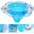 thumbnail image 3 of Jinsinto Baby Float Swimming Swim Ring Baby Buoy Seat Inflatable Pool Toy (Blue), 3 of 5