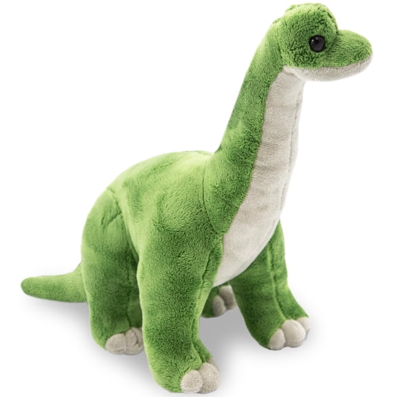 ArtCreativity 16" Plush Brachiosaurus Dinosaur Stuffed Animal Pillow – Soft Cuddly Cozy Toy, Cute Standing Nursery Decor, Birthday Gift for Kids