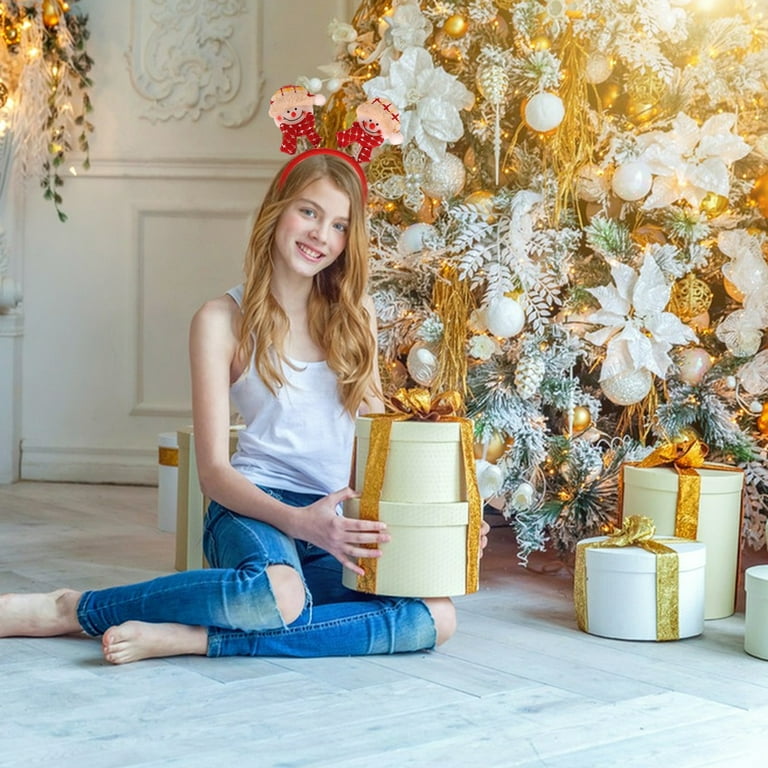 Christmas Hairband Hairpin Santa Claus Snowman Antler Headband Children Holiday Party Decorations Hair Accessories I.393469970