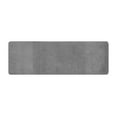 thumbnail image 5 of Better Trends 20" x 60" Bathroom Runner Mat 100% Cotton, Extra Soft Tufted Bath Rug, Water Absorbent & Non Slip, Solid Pattern, Gray Granada Collection, 5 of 6
