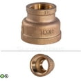 thumbnail image 3 of Supply Giant BRRC1122-NL 1-1/2" x 1" Brass Reducing Coupling, Lead Free, 3 of 5