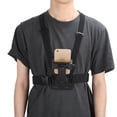 thumbnail image 3 of Phone Adjustable Phone Clip Holder with Chest Strap Fixation Bracket for Sport Camera Mobile Phone, 3 of 7