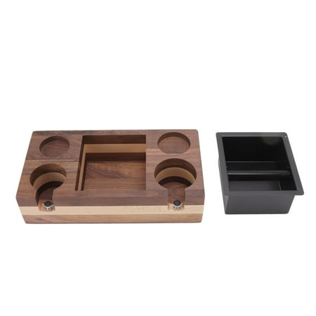 

Coffee Knock Box Holder Wood Coffee Knock Box Comfortable Touch For Home Type 3