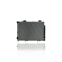 Radiator - Pacific Best Inc. Fit/For 2189 96-97 Mercedes-Benz W210 E-Class (320E-Only) L6 - Plastic Tank, Aluminum Core, 2-Row