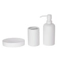 thumbnail image 2 of Mainstays Soft Touch Toothbrush Holder, Rubber coated ceramic, 1 toothbrush holder holds toothbrushes and toothpaste, 2 of 4