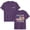 Purple, variant on Yindaity Womens Memorial Day Tops Women Freedom Shirt 4th of July Shirt Independence Day American Flag Graphic Tees Casual Short Sleeve Tops(Purple,2XL)