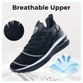 thumbnail image 5 of Artlea Men’s Running Shoes Athletic Tennis Shoes Lightweight Walking Sneakers for Gym and Workout, Size 7-12.5, 5 of 7