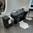 thumbnail image 1 of Barber Equipment Shampoo Chair Basin Stylist Luxury Washing Hair Bed Shampoo Chair Reclining Mobile Potable Cadeiras Salon Chair My Lux Decor Round, 1 of 11