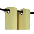 thumbnail image 2 of 1 SET 100% BLACKOUT INSULATE THERMAL SHORT PANELS WINDOW CURTAIN IN 36" 54" 63"L, 2 of 6