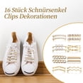 thumbnail image 2 of Wosthever 16Pcs Shoe Buckles Fashion Sneakers Accessories Adjustable Personalized Adults Shoelace Buckle Teenagers Alloy Women Men Type2, 2 of 6