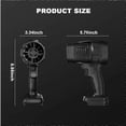 thumbnail image 3 of Seese Cordless Leaf Blower Handheld Turbo Jet Blower, 3 of 5