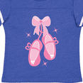 thumbnail image 4 of Inktastic Ballerina Pink Ballet Slippers Girls Toddler T-Shirt, 4 of 5