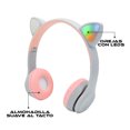 thumbnail image 3 of Audífonos Bluetooth Virtual Zone con Diadema y Orejas de Gato Luz Led P47MGY, 3 of 4