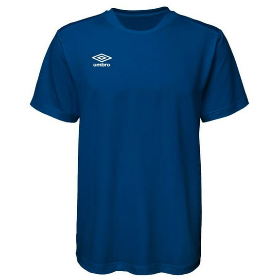 Umbro Center Short Sleeve Tee Athletic Performance Training T-Shirt (Royal, S)