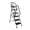 5 Step, variant on 3-Step Folding Step Stool with Wide Anti-Slip Pedal, Sturdy & Portable Steel Ladder, Lightweight,3 Step