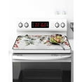thumbnail image 2 of Christmas Stove Top Covers for Electric Stove, 28'x20'' Winter Pine Leaves Pine Cones Berries Snowflakes Glass Ceramic Stove Cover Foldable Rubber Mat Heat Resistant Cooktop Protector for Kitchen, 2 of 8
