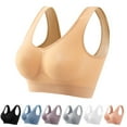 thumbnail image 6 of Women Push Up Bra Sexy Breathable Seamless Sports Bra Yoga Vest With Chest Pad, 6 of 11