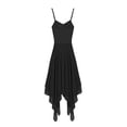 thumbnail image 5 of iiniim Women's Lyrical Asymmetric Chiffon Ballet Dance Dress Sweetheart Performance High-Low Skirt, 5 of 7