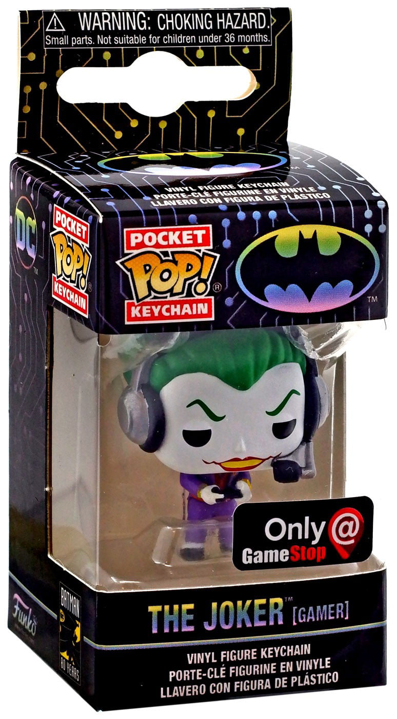 DC Comics porte-clés caoutchouc The Joker 7 cm porte clé batman keychain 273584 